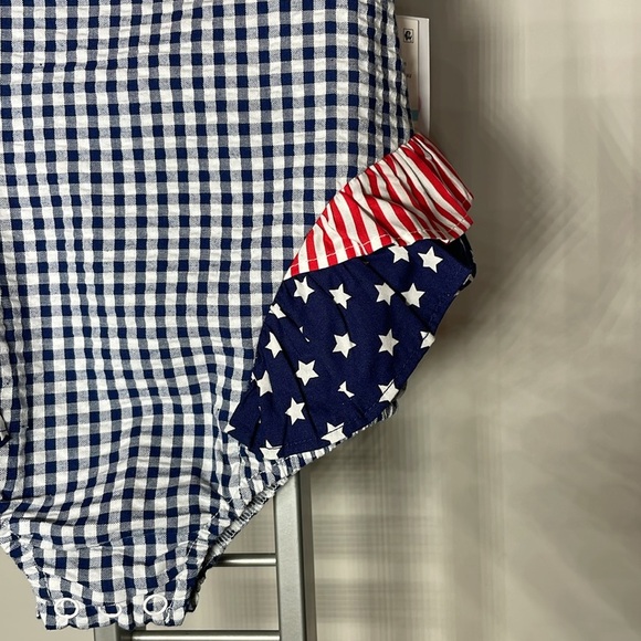 Bonnie Baby Blue Gingham Star Dress - Picture 4 of 9